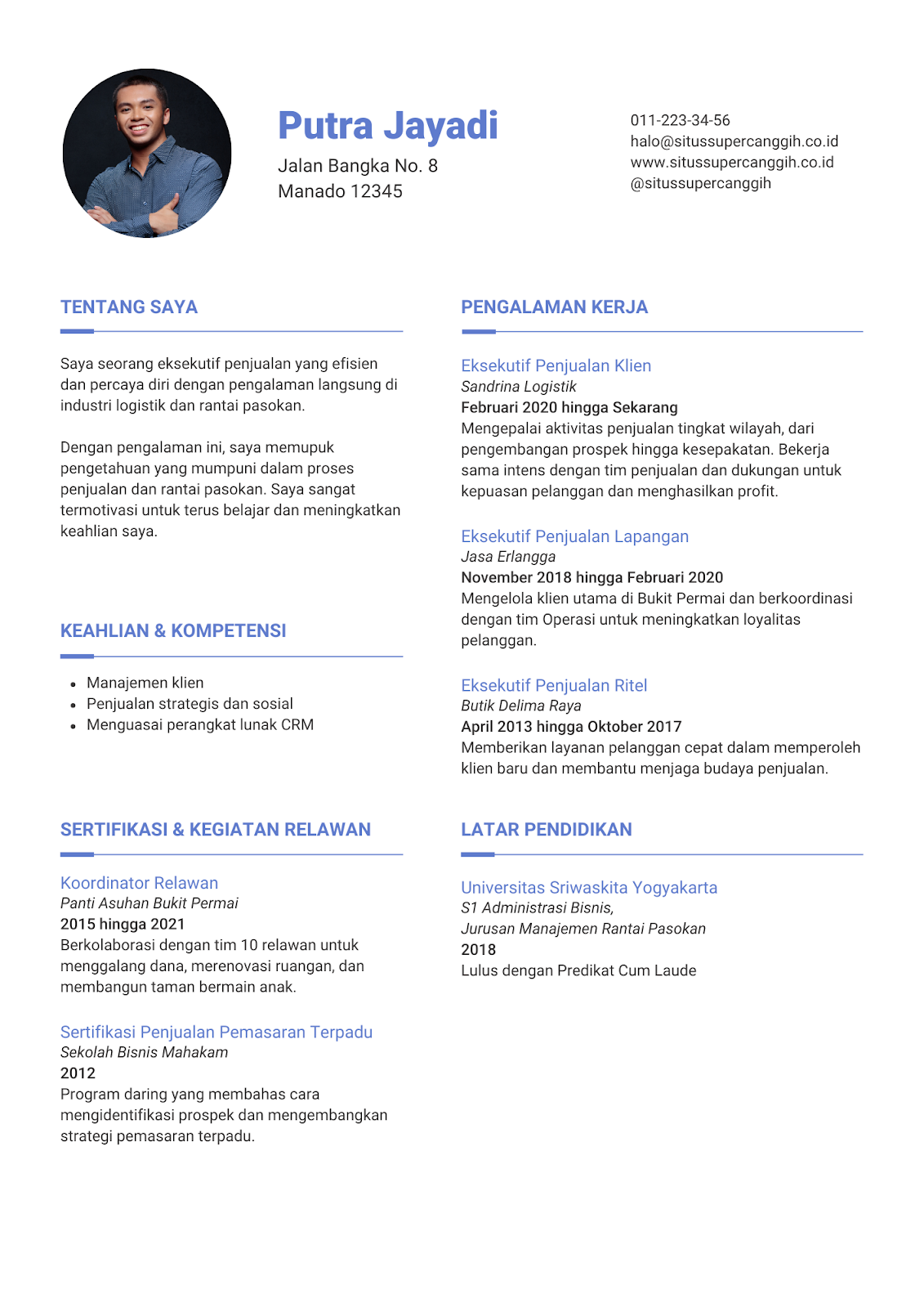 Membuat Curriculum Vitae Mudah Bagi Pemula 1 Membuat Curriculum Vitae Mudah Bagi Pemula | BanyakCara.biz.id